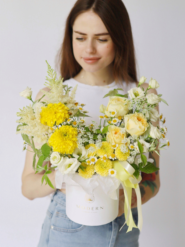 КОМПОЗИЦИЯ С РОМАШКОЙ